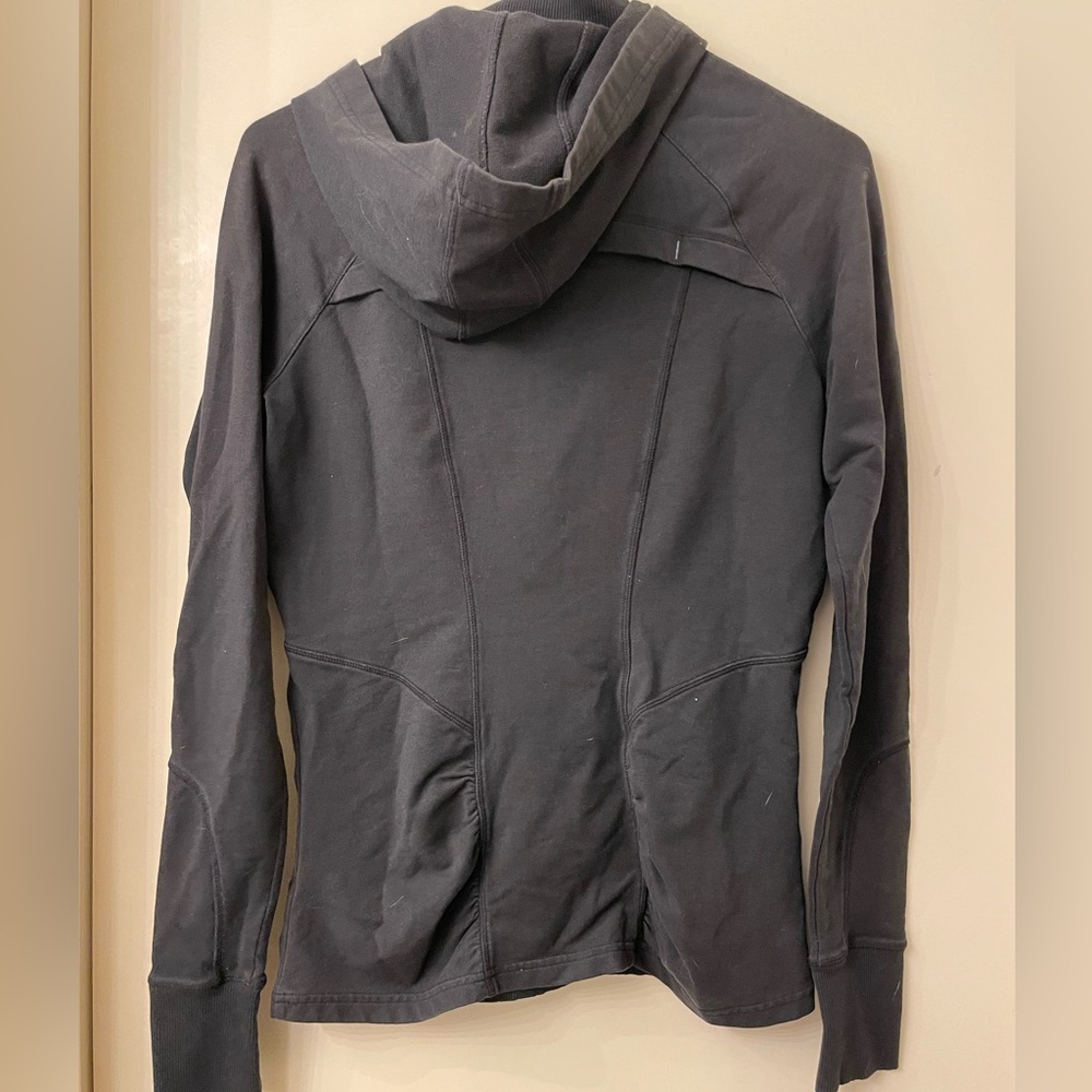 ATHLETA Pullover Define Hooded 1/4 zip, with kangaroo pocket - small - Picture 2 of 7